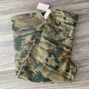 FREE PEOPLE Remy Camo Pants-Size 30